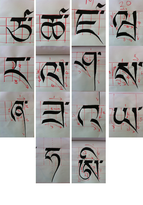 Alphabet NAMKHAÏ